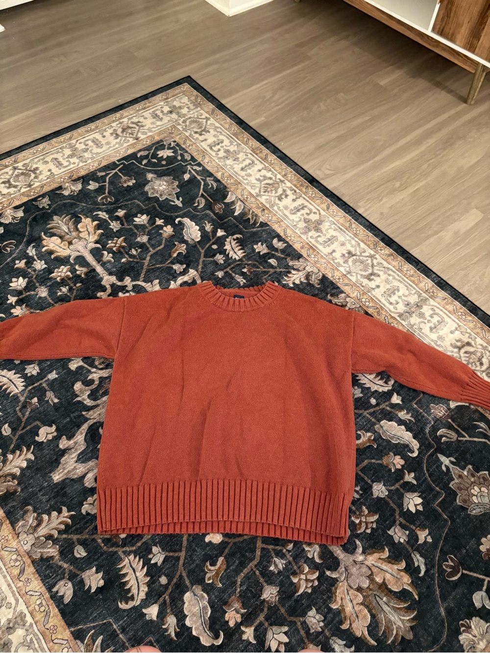 Rust Crewneck Sweater - Women